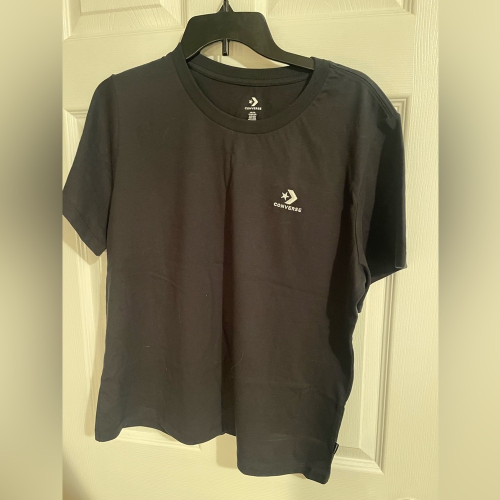 Converse Black Logo Tee